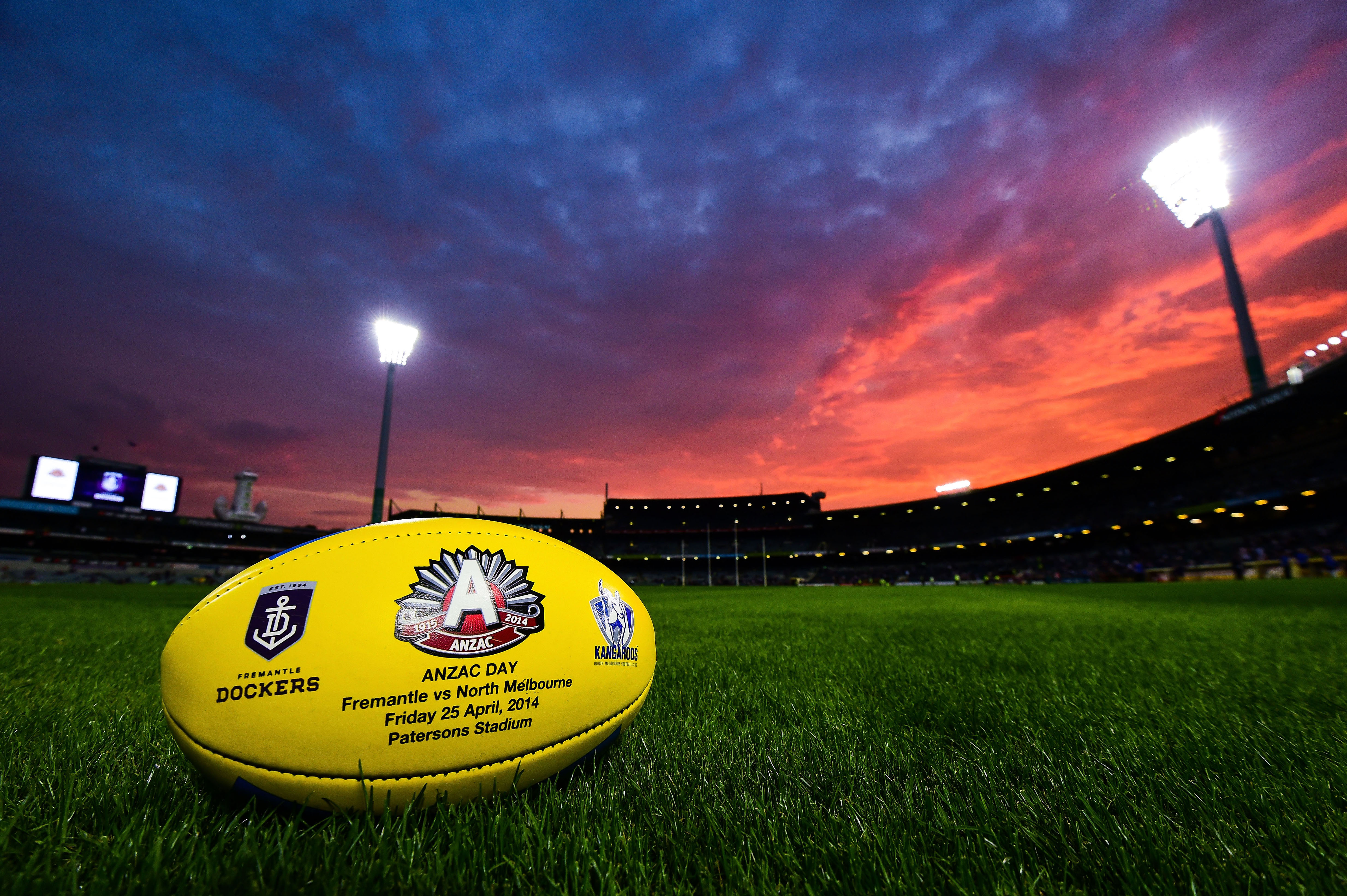 How footy and Anzac Day overcame a tempestuous beginning